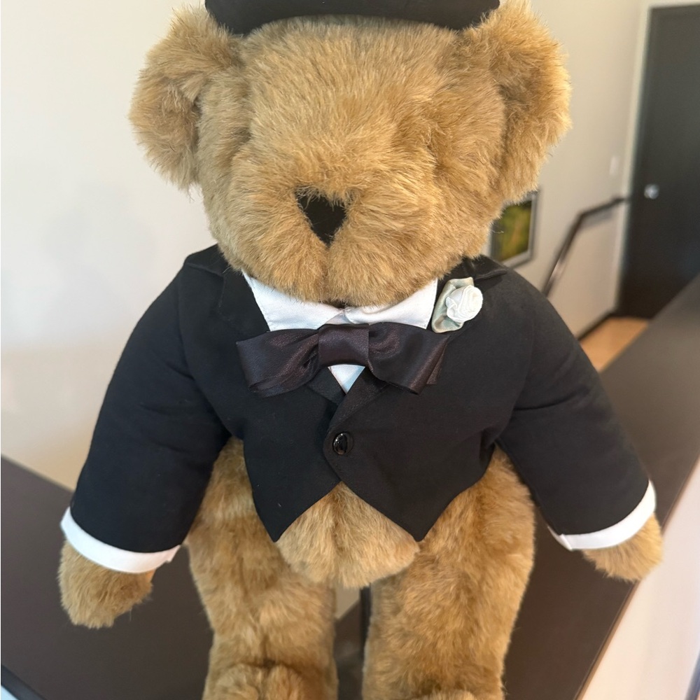 Vermont Teddy Bear Groom in Tuxedo